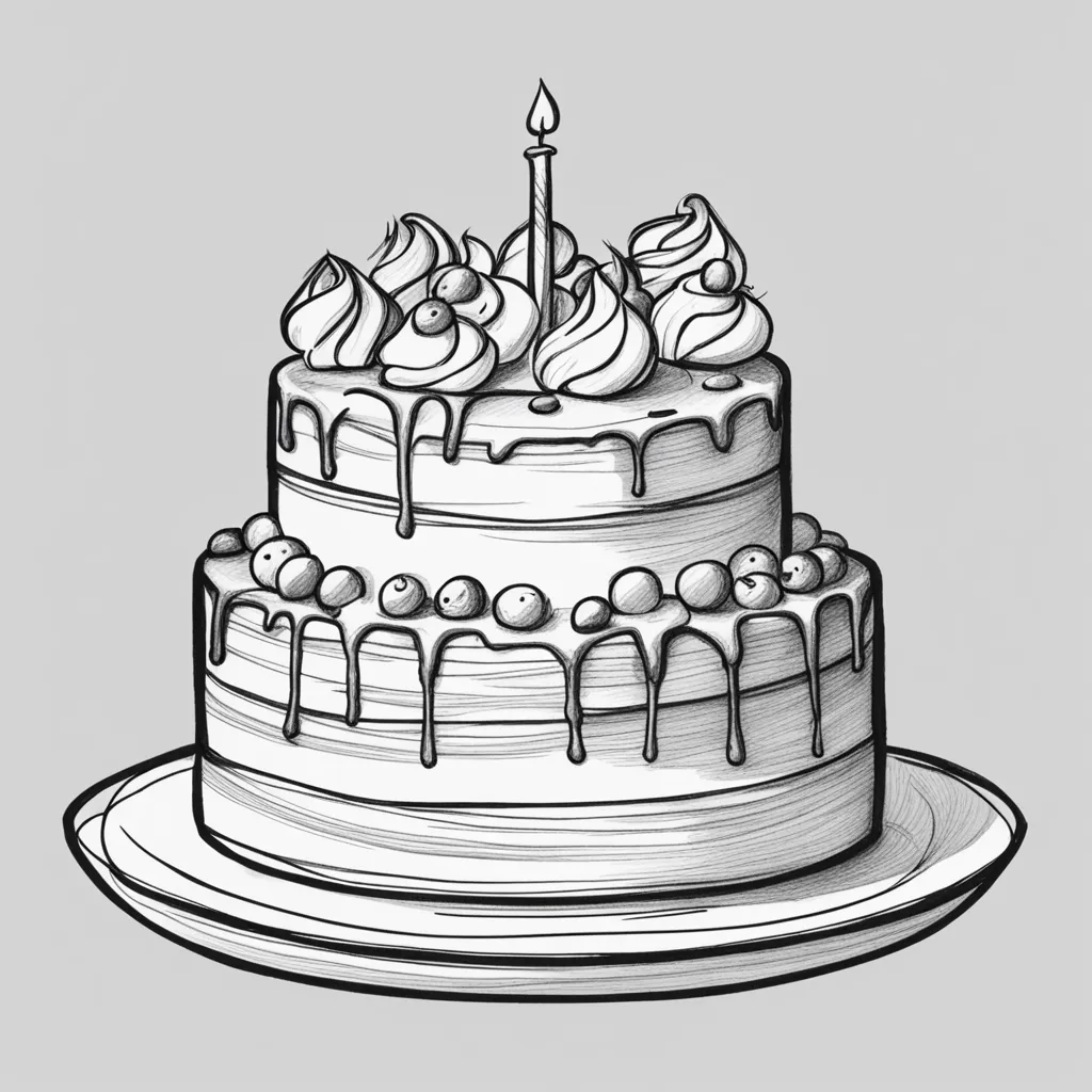 How to Draw a Cake: A Step-by-Step Guide for Beginners