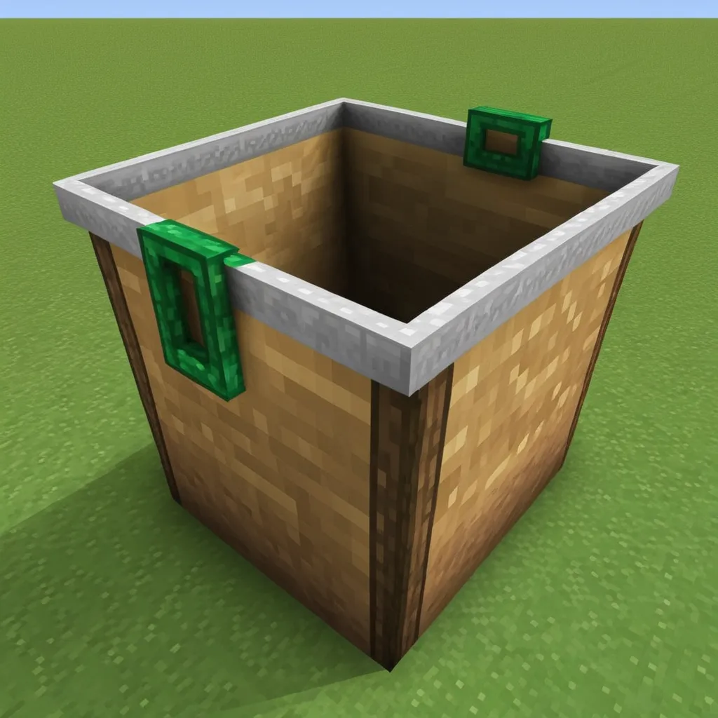 how do you make a bucket in minecraft