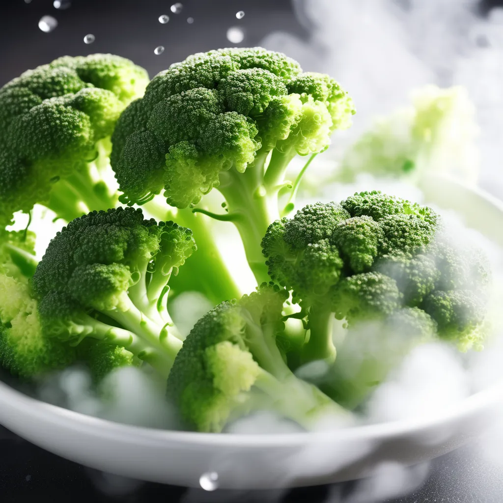 how long to steam broccoli