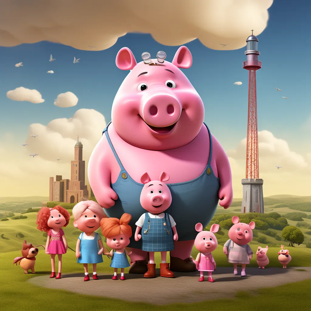 how tall is peppa pig