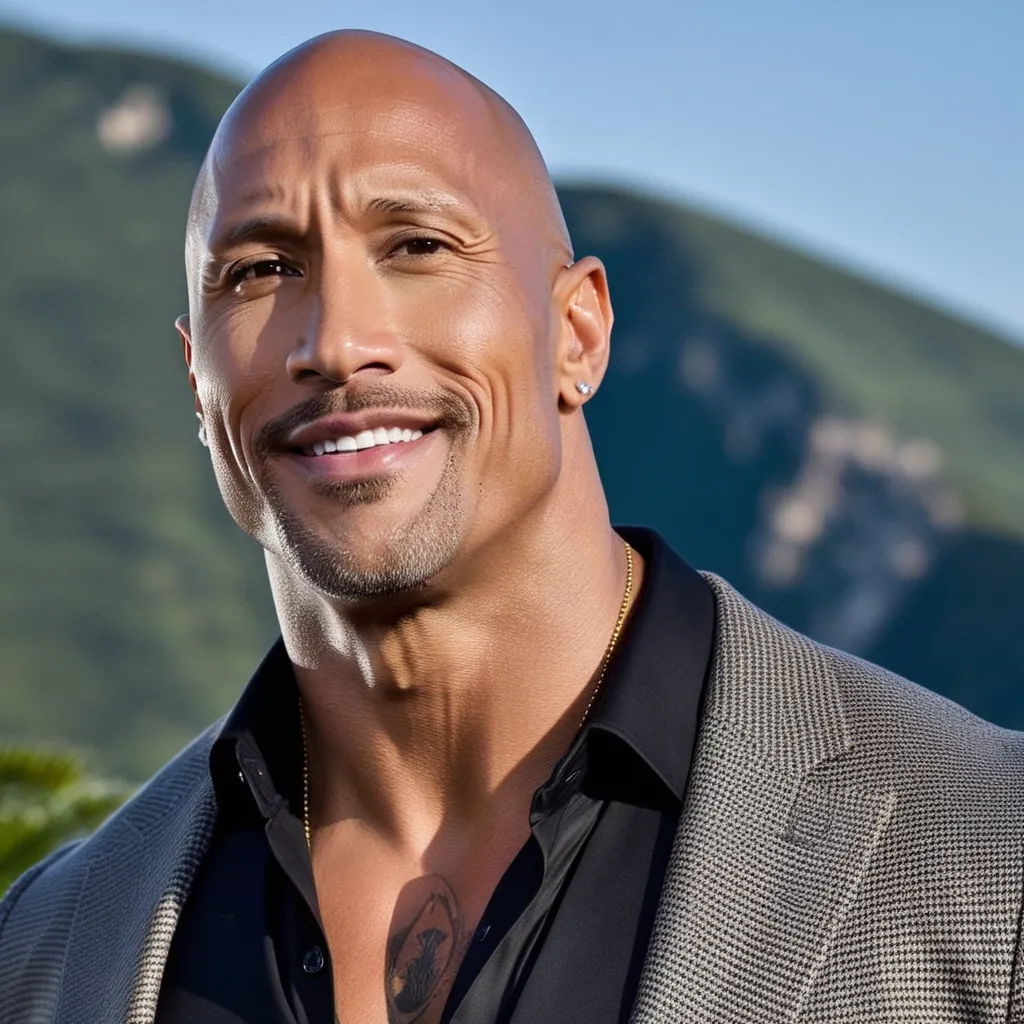 how tall is the rock