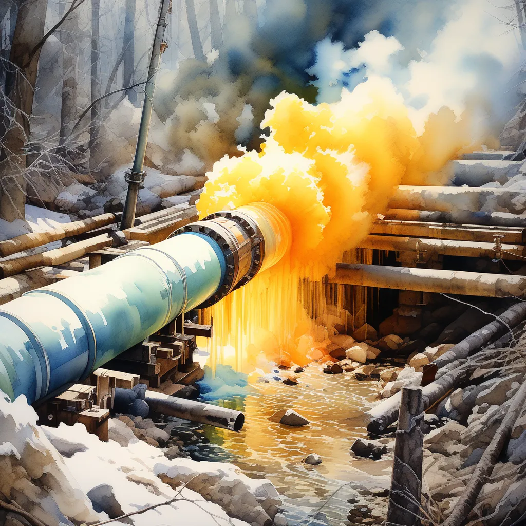 how to blow up a pipeline