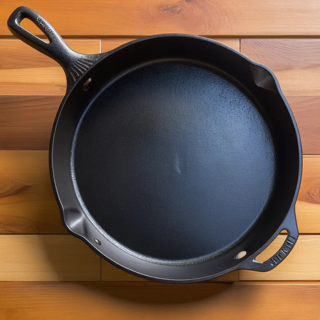 how to clean a cast iron skillet